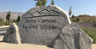 Engraved Entry Monument Signs