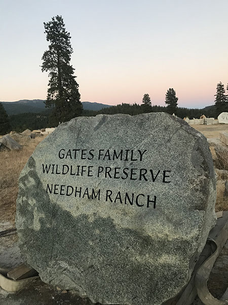 Gates Family Preserve, Needham Ranch