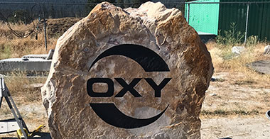 Engraved Business Sign